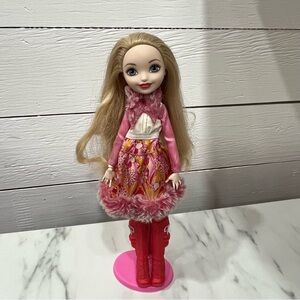 Ever after epic winter apple doll